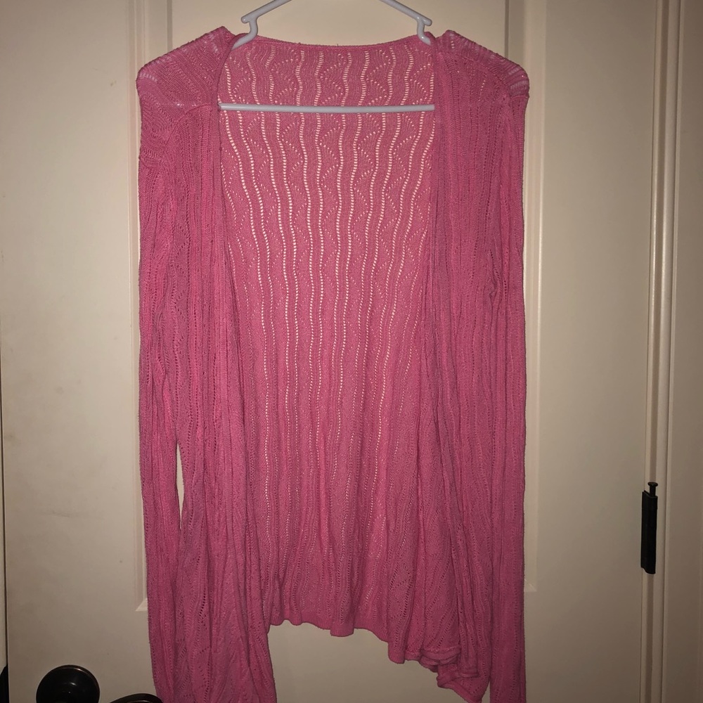 Pink Cardigan